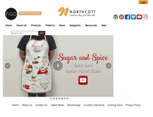 Tablet Screenshot of northcott.com